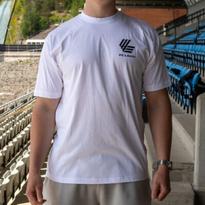 Lasten FC Lahti -t-paita (pieni logo), valkoinen
